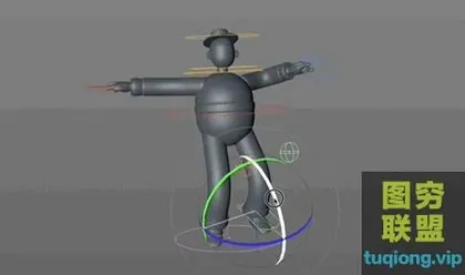 [C4D插件]Bendy Limbs Rig角色骨骼动画C4D插件