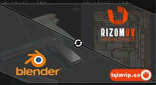[Blender插件]与RizomUV桥接工具 RizomUV Bridge v1.0.1