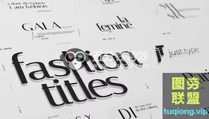 [AE模板] 设计感时尚文字标题动画 Just Type Fashio