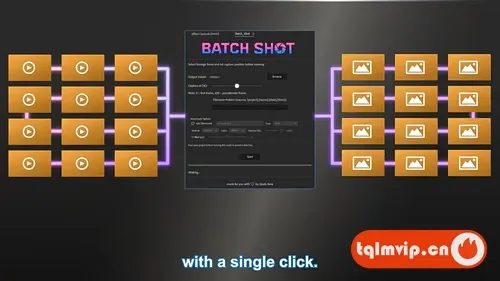 [AE脚本]批量视频截图工具 Batch Shot v1.0 含使用教程