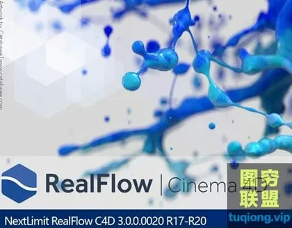 [C4D插件]NextLimit RealFlow for C4D 3.0.0.0020 R1