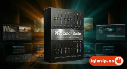 [达芬奇插件]电影感视频调色插件 PFA ColorSuite v6.5.0 Win版