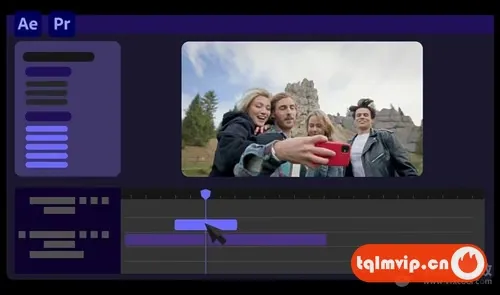 [AE/PR模板]AE/PR多屏动态切换视频转场动画模板预设 Multi-Screen Transitions