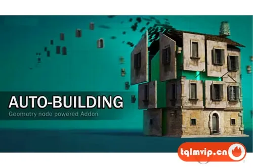 [Blender插件]三维楼房建筑自动生成器+预设 Auto-Building v1.1.4