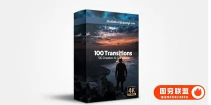 [视效素材]转场视频-100 组图形过渡转场效果插件Transition Pack Flat