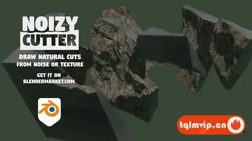 [Blender插件]Noisy-Cutter v1.8(手绘样条线切割工具)+教程