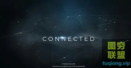 [AE模板]点线背景大气视频宣传片头 Connected Trailer