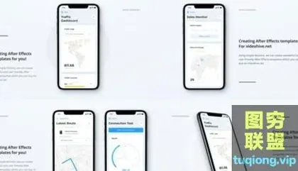 [AE模板]iPhone手机简洁APP宣传动画片头 A3 – App Promo