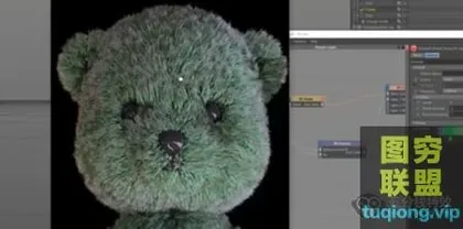 [C4D插件]头发羽毛毛发模拟生成工具 Ephere Ornatrix v2.2.