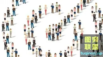 [AE模板]25个卡通人物组成图标ICON动画 People Shapes