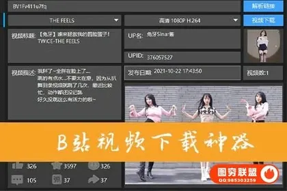 [WIN版软件]B站视频下载神器,复制BV号就能下载!推荐