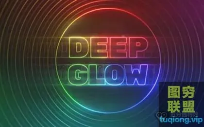 [AE插件]汉化版-真实高级辉光发光特效AE插件 Deep Glow v1.5.4 Win