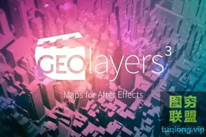 [AE脚本]世界地图任意位置路径展示动画 GEOlayers 3 v1.5.0 +