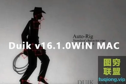 [AE脚本]AE脚本:人物角色骨骼绑定脚本Duik Bassel v16.1.0 Win/M