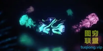 [AE模板] 抽象虚幻Logo动画 Aqua Futuristic