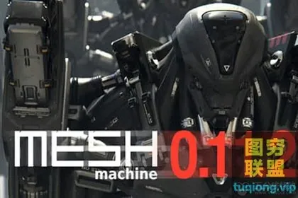 [Blender插件]网格建模附加程序 MESHmachine v0.11.2