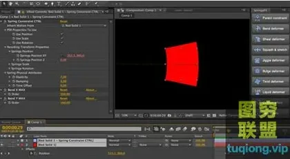 [AE脚本]MG卡通弹跳动画制作工具SpringyFX 1.0.1 AE脚本+教程