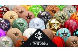 [Blender插件]程序化材质预设库 Sanctus Library v2.7