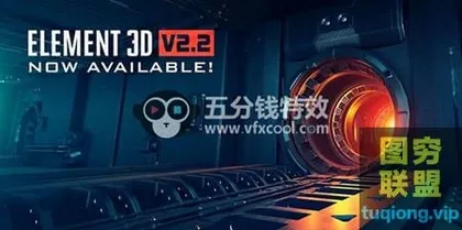 [AE插件]E3D中文汉化AE三维模型动画插件Element 3D 2.2.2_2