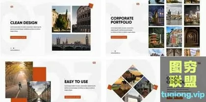 [AE模板]简洁干净商务包装宣传片头 Clean Corporate Presen