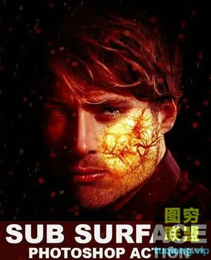 [PS插件]PS地狱容颜特效动作,快速生成特效面孔!超酷!