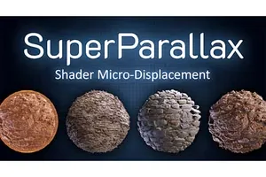 [Blender插件]高级视差着色器Super Parallax v0.3.1