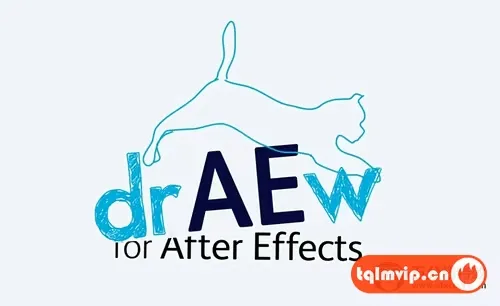 [AE脚本]创意手绘线条图形动画 drAEw v1.0.009+使用教程