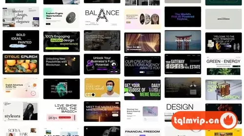 [AE模板]AE模板动态文字图片视频海报排版动画100组Spotlight – Designs And Typography Pack