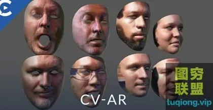 [C4D插件]C4D专业面部表情捕捉跟踪动画C4D插件汉化版Cineversity CV-AR