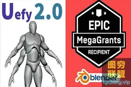 [Blender插件]虚幻引擎辅助优化工具 Uefy 2.5 Script