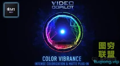 [AE插件]苹果M1版快速染色着色工具 Color Vibrance 1.0.7-