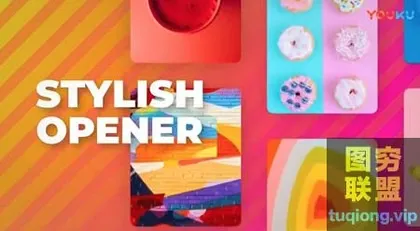 [AE模板] 文字图片快节奏快闪片头 Trendy Opener !