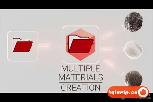[C4D插件]-RS渲染器多材质生成工具 Cinema 4D Redshift Multiple Material Creation SMC v1.3.8