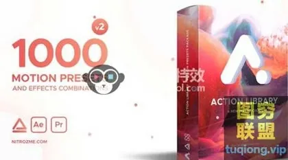 [AE脚本]1000+快速制作图层物体运动出入动画预设