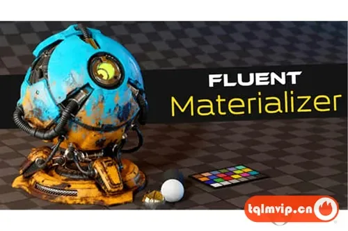[Blender插件]烘焙制作自定义材质工具 Fluent Materializer V1.4
