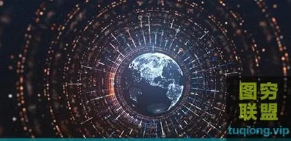 [AE模板] HUD科技感地球Logo动画 Earth HUD L