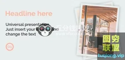 [AE模板] 简洁个性化图片展示片头 Stylish Slideshow
