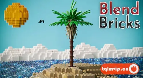 [Blender插件]三维乐高玩具模型资产预设 Blendbricks V2