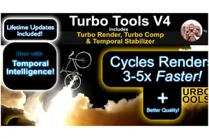 [Blender插件]加快渲染速度Turbo Tools V4.0.5