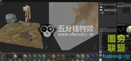 SP教程-substance Painter 写实小景教程-中文字幕