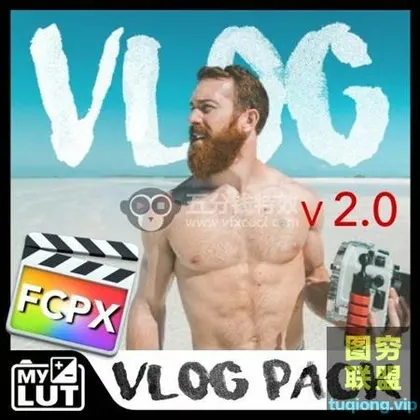 [FCPX插件]FCPX 油管大神Vlog神器合集!字体 音效 插件 vlog制作合集