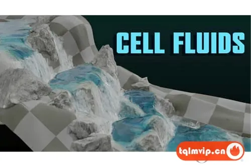 [Blender插件]水流特效动画模拟Cell Fluids V1.0.1