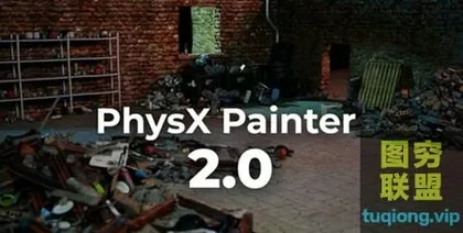 [3Ds Max插件]3Ds Max插件-物体填充绘制画笔动力学插件PhysXpainter 2.0