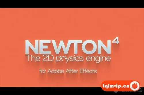 [AE插件]Mac苹果版-牛顿动力学AE插件 Newton V4.0.77 (MG动画制作好伴侣)