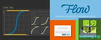 [AE脚本]关键帧缓入缓出曲线调节脚本 Flow v1.4.1 Win/Mac +