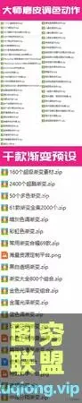 [PS插件]PS万款工具预设,分分钟出图,设计师必备!