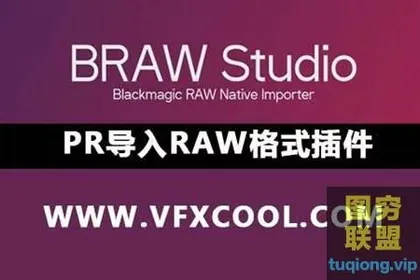 [PR插件]PR插件将RAW格式视频素材导入到PR软件 BRAW Studio v1.5.2