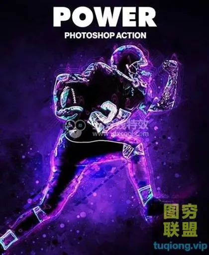 [PS插件]PS超酷炫彩人物动作,快速让你的照片更炫酷!