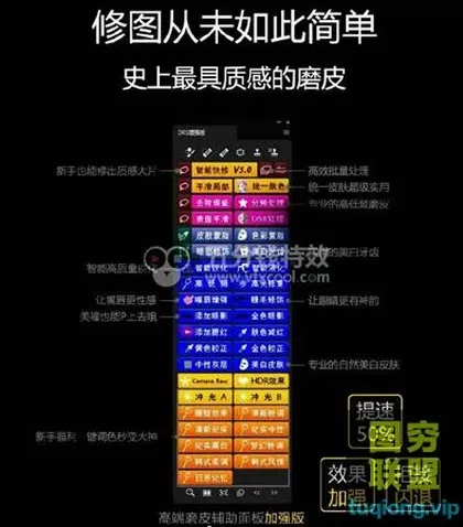 [PS插件][PS磨皮插件]  DR5加强版|PS磨皮插件高端人像后期修图工具!