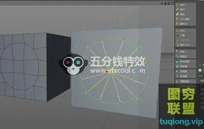 [C4D插件]C4D插件 PolyCircle v1.41多边形点成园插件汉化版 win ma